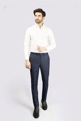 Formal Dress Navy Blue Pant - The Axis Clothing